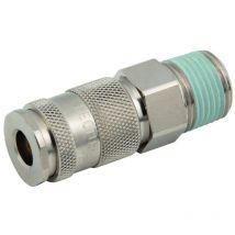 Parker 1/2in BSPT Male Coupling - 18KAAK21MPN
