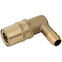 Parker 3/8'HT Coupling Viton 90o Barb - 87KFTR09MVX