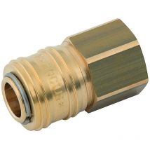 Parker 3/8in BSPP Female Coupling - 26KBIW17MPX