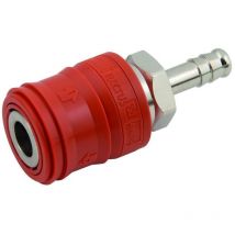 Parker 8mm Hose Tail Self Vent Coupling - 14KETF08MPN