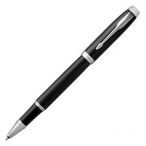 Im Rollerball Pen Black/Chrome Barrel Black Ink Gift Box - Parker