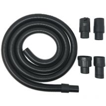 Parkside - Kit de tuyaux d'aspirateur de 3 mètres avec 4 adaptateurs pour aspirateur eau et poussière lidl Tuyau de rallonge de 3 mètres pour