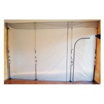 Paroi anti-poussière 310 x 310 cm + 2 Etai quick-support QS30 (par 1)