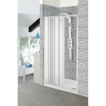 Inbagno - Paroi de douche extensible en pvc 80 - 90x3,5x h185 cm