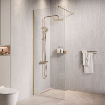 Paroi de Douche Florida - 50 x 200 cm - Badplaats - L'or - 8 mm