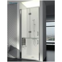 Profiltek - Paroi de douche pmr Dimension paroi de douche: 100 cm