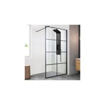 Eiffel Art Construction - Paroi de douche style atelier 100 cm - club