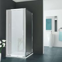 Rothalux - Paroi fixe 879 - 905mm Equi pour montage avec porte de douche