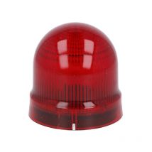 Lovato - luz roja intermitente o fija ba15D 24-230V 8LB6GLM4