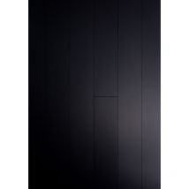 Naturasol - Parquet Massif Bambou Haute Pression - Noir - Compatible Pièces Humides - larg. 13 cm