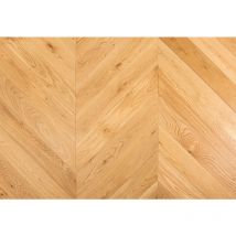 Naturasol - Parquet Massif chêne - Point de Hongrie - Haussmann - Verni - larg. 9 cm