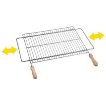 Parrilla barbacoa 50-60x40cm exten ac cinc Sauvic