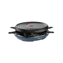 Tefal - máquina raclette 8 personas 1050w + grill + crepera - re310401