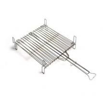 Doppelte quadratische Grills 25x25 – Grillzubehör – Hochwertige Materialien – Perfekte Wärmeverteilung