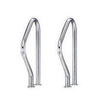 Flexinox - Parte Superiore Scaletta di Risalita per Piscina Modello Rambouillet in Acciaio Inox aisi 316 - Compatibile con Elettrolisi al Sale