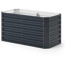 Lit surélevé, Anthracite, 120 x 60 cm, OK-Living