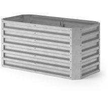 Lit surélevé, Argent, 120x60cm Ok-living