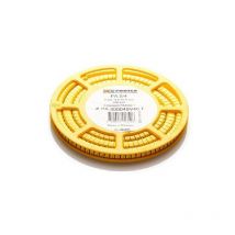 Partex PA-20004SV40.9 - 250 x Marqueurs de Câbles PA 2/4 - lettre "9" - diam 4-10mm - Jaune