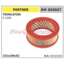 Luftfilter für k 1200 K1200 Kappsäge 009807 - Partner