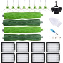 Osqi - Parts accessories compatible with iRobot Roomba Evo i3 i4 i6 i7 i8 i8+/Plus E5 E6 E7 ie and j series vacuum cleaners. 2 sets of roller