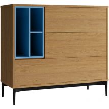 Sideboard Pärumm Onnie Blue 103x40x95 cm Lackiertes Holz