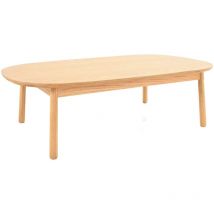 Couchtisch Pärumm Lezquer 110x60x32,5 cm Natürliches Eschenholz