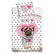 Parure Copripiumino Bambina Carlino Kisses - Multicolor