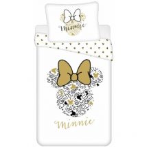Parure Copripiumino Disney Minnie Gold - Multicolor
