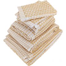 Parure de bain glow 7 pièces