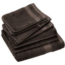 Parure de bain naïa 7 pièces