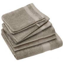 Parure de bain naïa 7 pièces