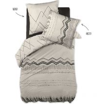 Parure de couette 100% coton 57 fils 140 x 200 cm berbere