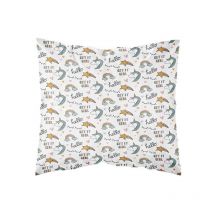 Parure de couette 140 x 200 'Lucky Girl' Réversible 100% Coton / 57 Fils/cm²