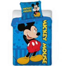 Parure de couette 140 x 200 Mickey Mouse 1 Microfibre / 100% Polyester