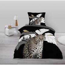 Parure de couette enfant 140 x 200 cm imprimé 42 fils Rexa