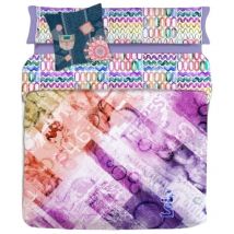 Enveloppe de couette Lois jason p. mauve lit de 90 3 pièces