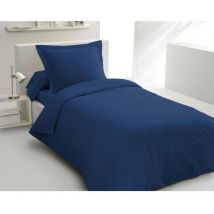 Parure de couette Lovely Home 140x200 cm - 100% coton - bleu