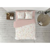Enveloppe de couette duvet cover pierre cardin aurin pink bed de 180 3 pieces