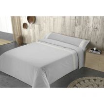 Set de housse de couette Pierre Cardin elisa grey bed de 150 2 pièces 3 pièces