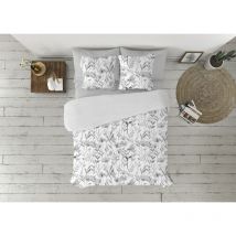 Enveloppe de couette duvet cover Pierre Cardin fany grey bed de 90 3 pieces