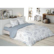Enveloppe de couette duvet cover Pierre Cardin jewel blue bed de 105 3 pieces