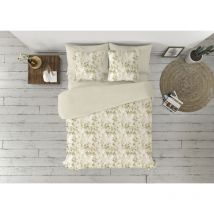 Enveloppe de couette duvet cover Pierre Cardin lucia brown bed de 90 2 pieces