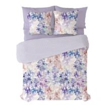 Set de housse de couette Pierre Cardin sara lit mauve de 90 3 pièces