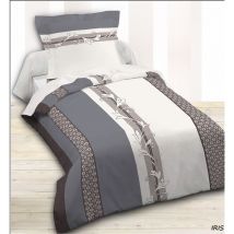 Parure de drap 1 place coton 42 Fils - Iris