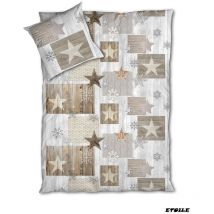 Parure de drap 1 place Microfibres - Etoile