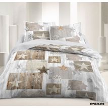 Parure de drap 2 places king Microfibres - Etoile
