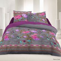 Parure de drap 2 places king Microfibres - Felurs d asie