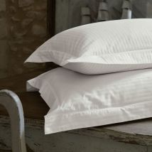 Linnea - Parure de lit satin de coton concerto Taie 50x70 cm a rayures 280x240 cm