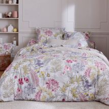 Parure de lit satin de coton anaïs multicolore Taie 50x70 cm 140x200 cm