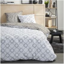 Parure de lit 2 personnes Today Sunshine 16.24 - 240 x 260 cm - 100% Coton imprimé